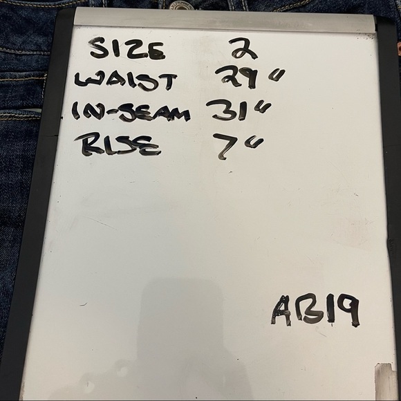 American Eagle Women’s Blue Skinny Jeans 2 - Picture 5 of 6